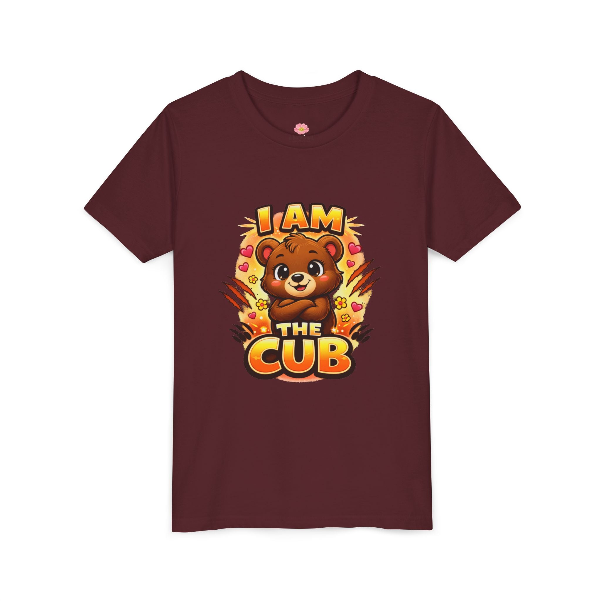Youth Tee — "I Am the Bear" Mama Bear Matching Shirt