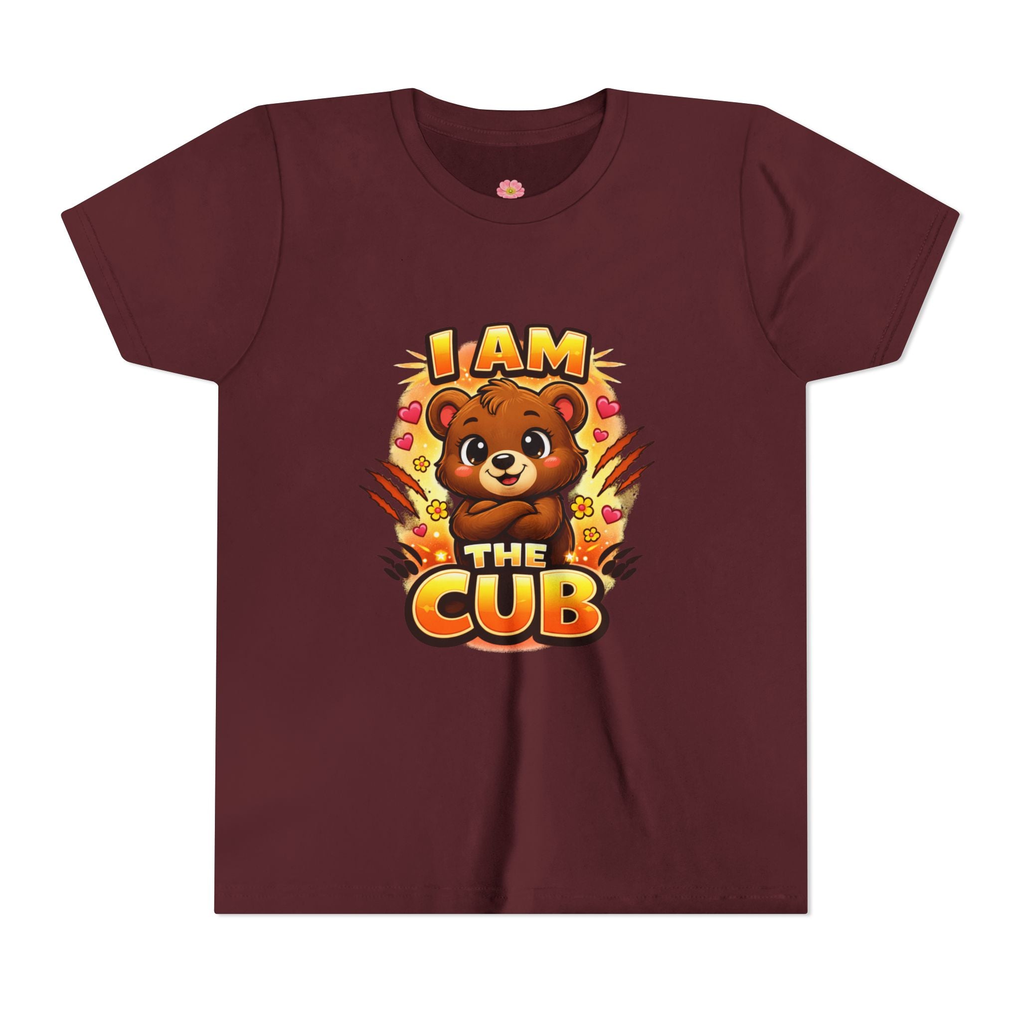 Youth Tee — "I Am the Bear" Mama Bear Matching Shirt