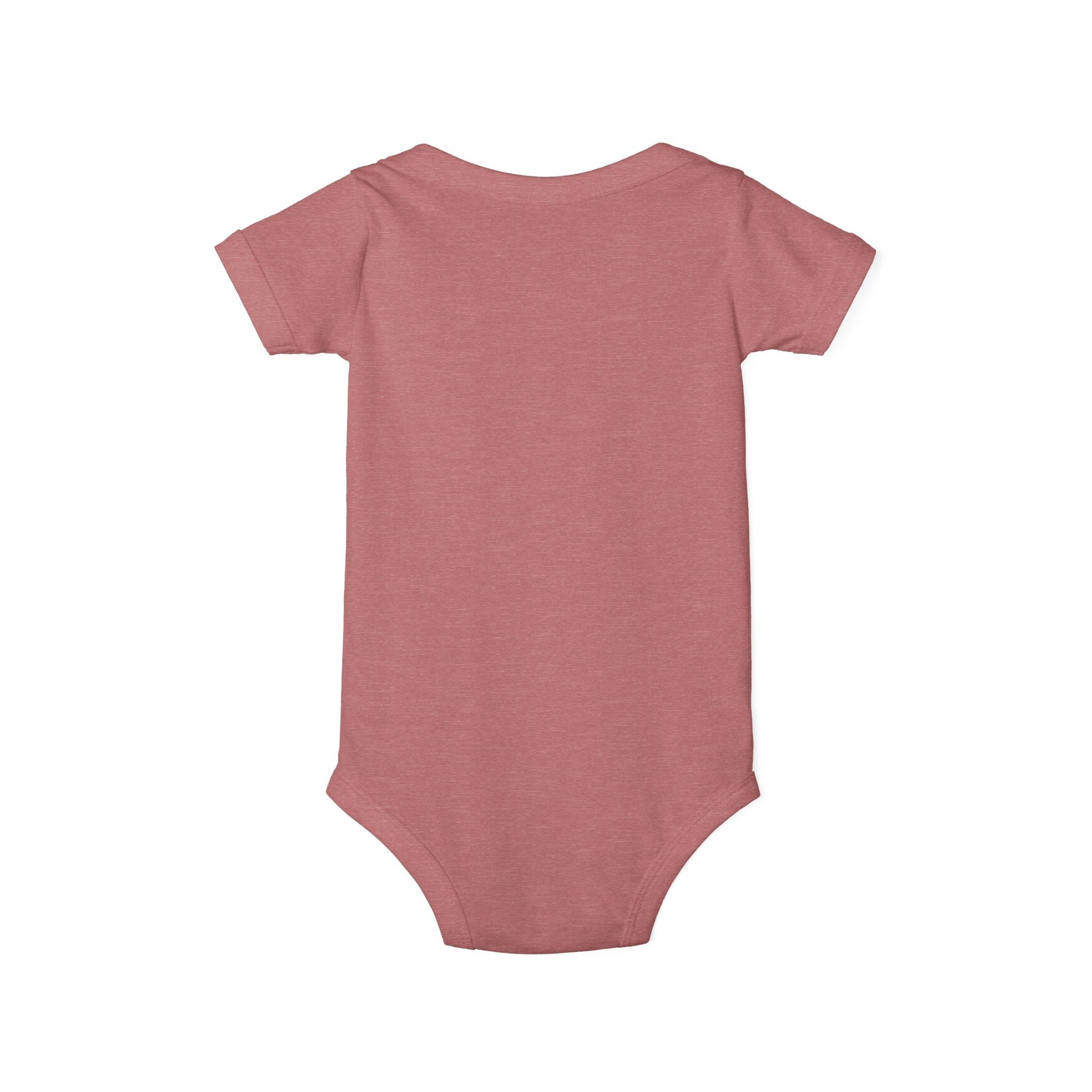 Infant One-Piece — "You Are Loved" with Silly Handstand Bear