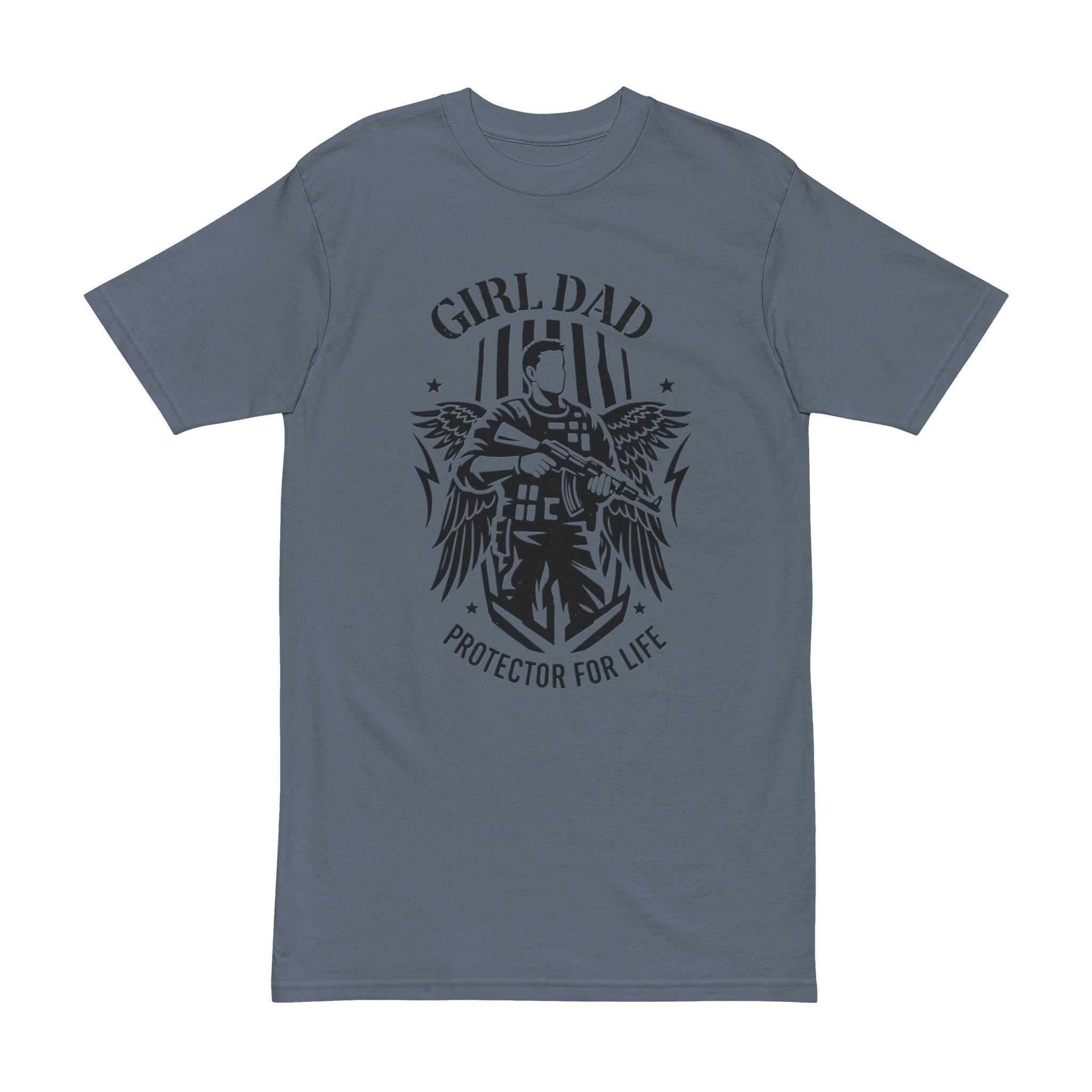 Girl Dad T-Shirt — Protector For Life Graphic Tee for Fathers