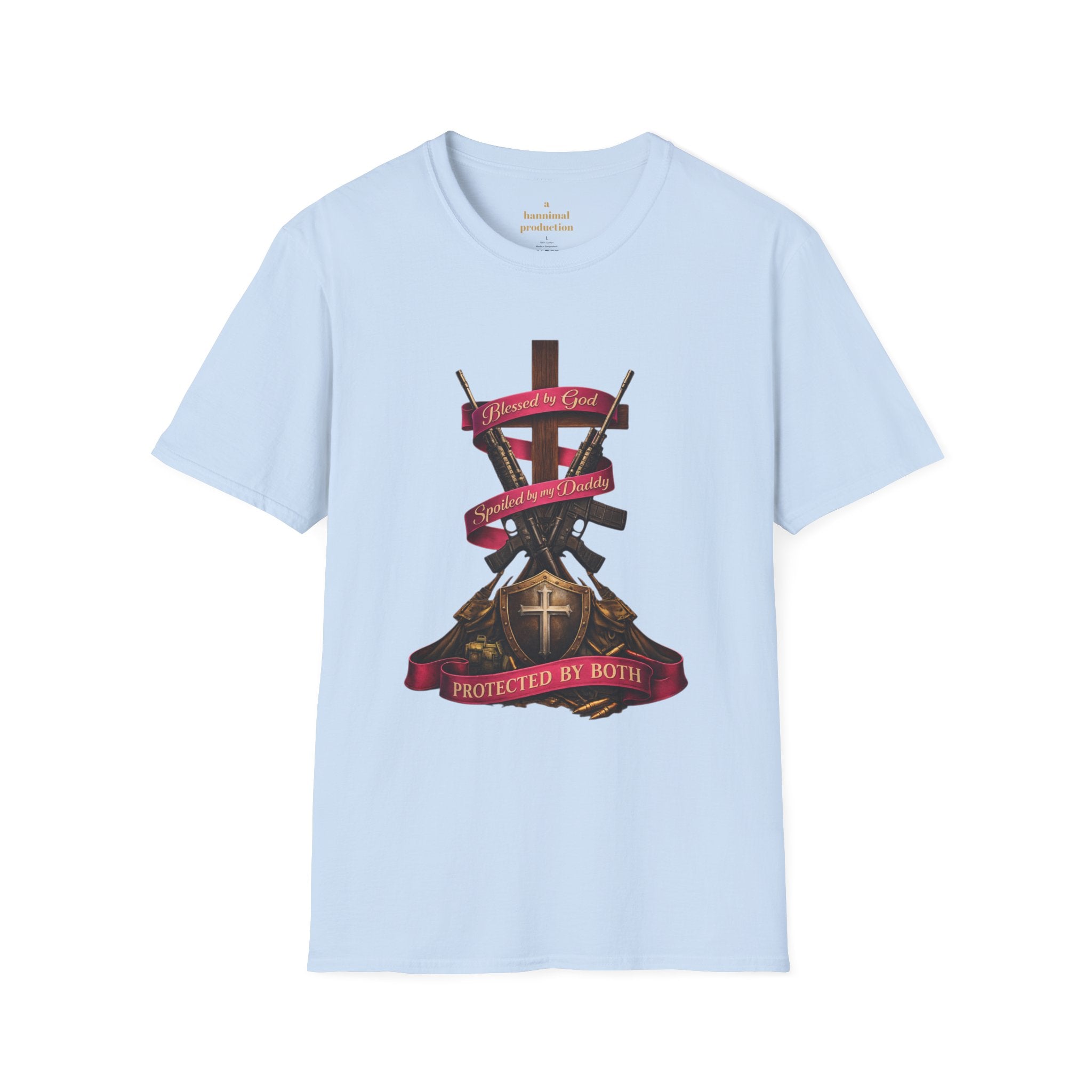 Blessed by God, Spoiled by My Daddy — Father Daughter T-Shirt