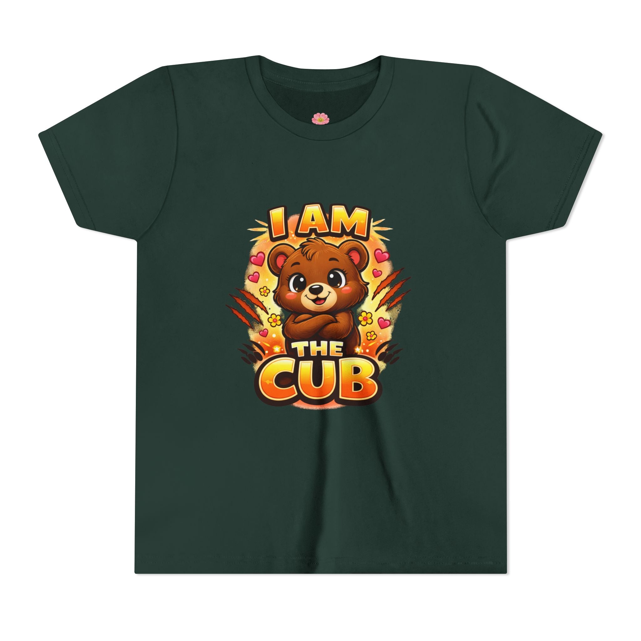 Youth Tee — "I Am the Bear" Mama Bear Matching Shirt