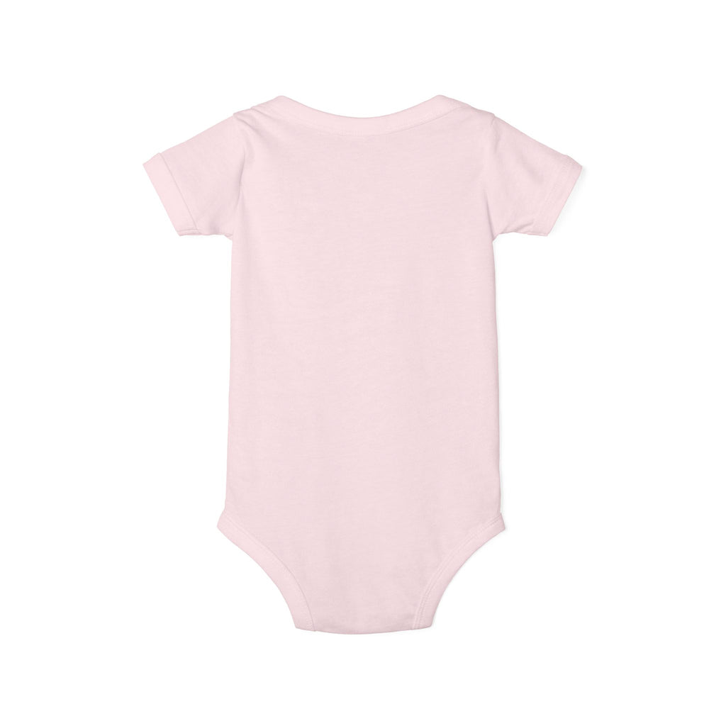 Infant Onesie — "You Are Loved" Woodland Bear Hugging Moon