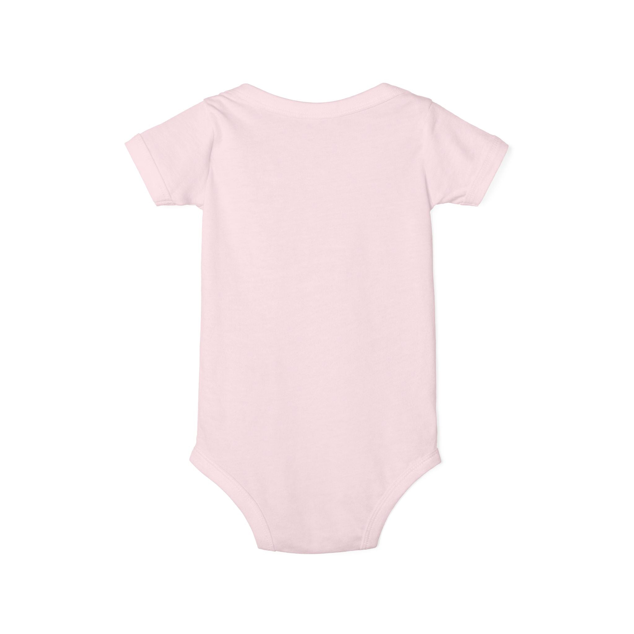 Infant One-Piece — "You Are Loved" with Silly Handstand Bear