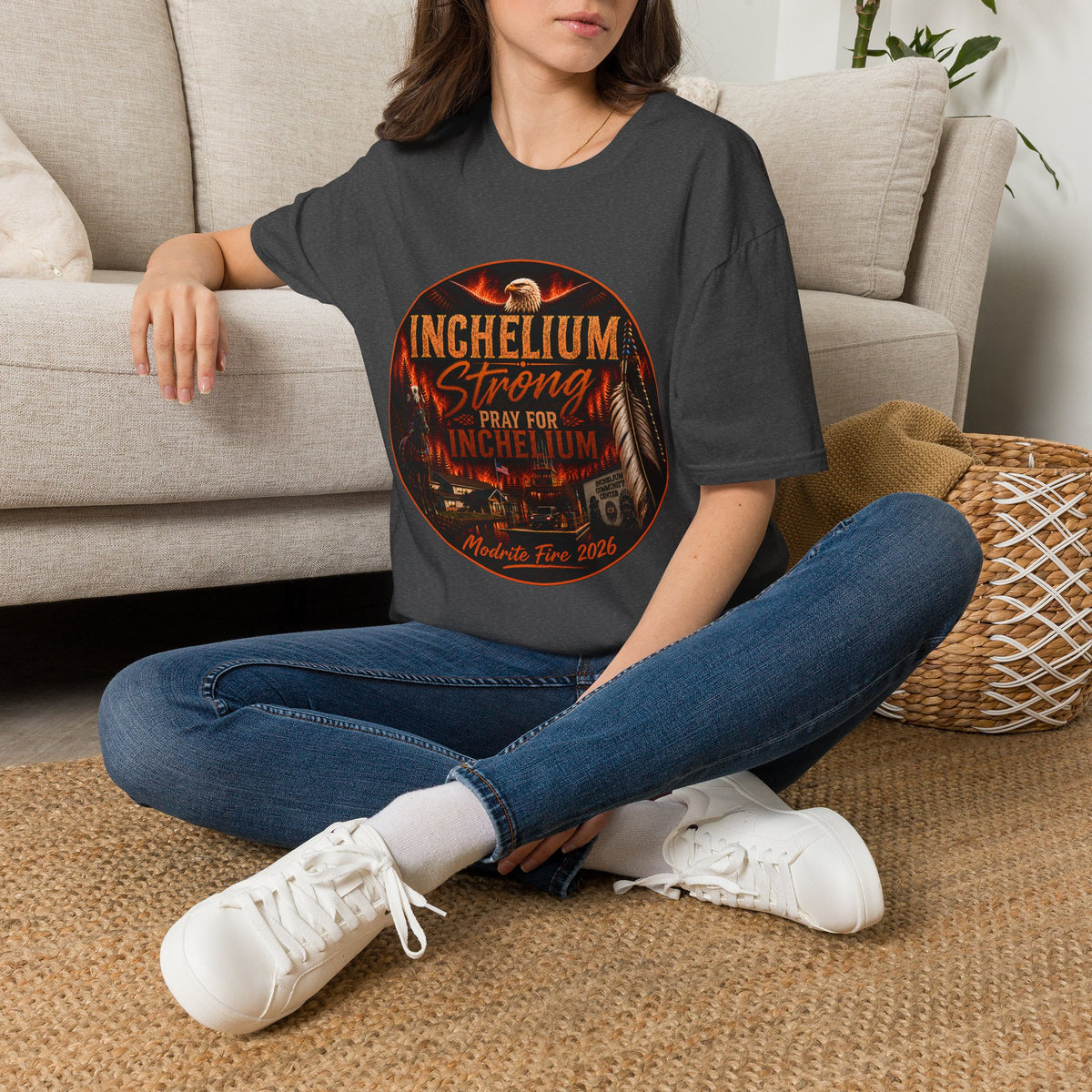 T-Shirt — Inchelium Strong Pray For Inchelium