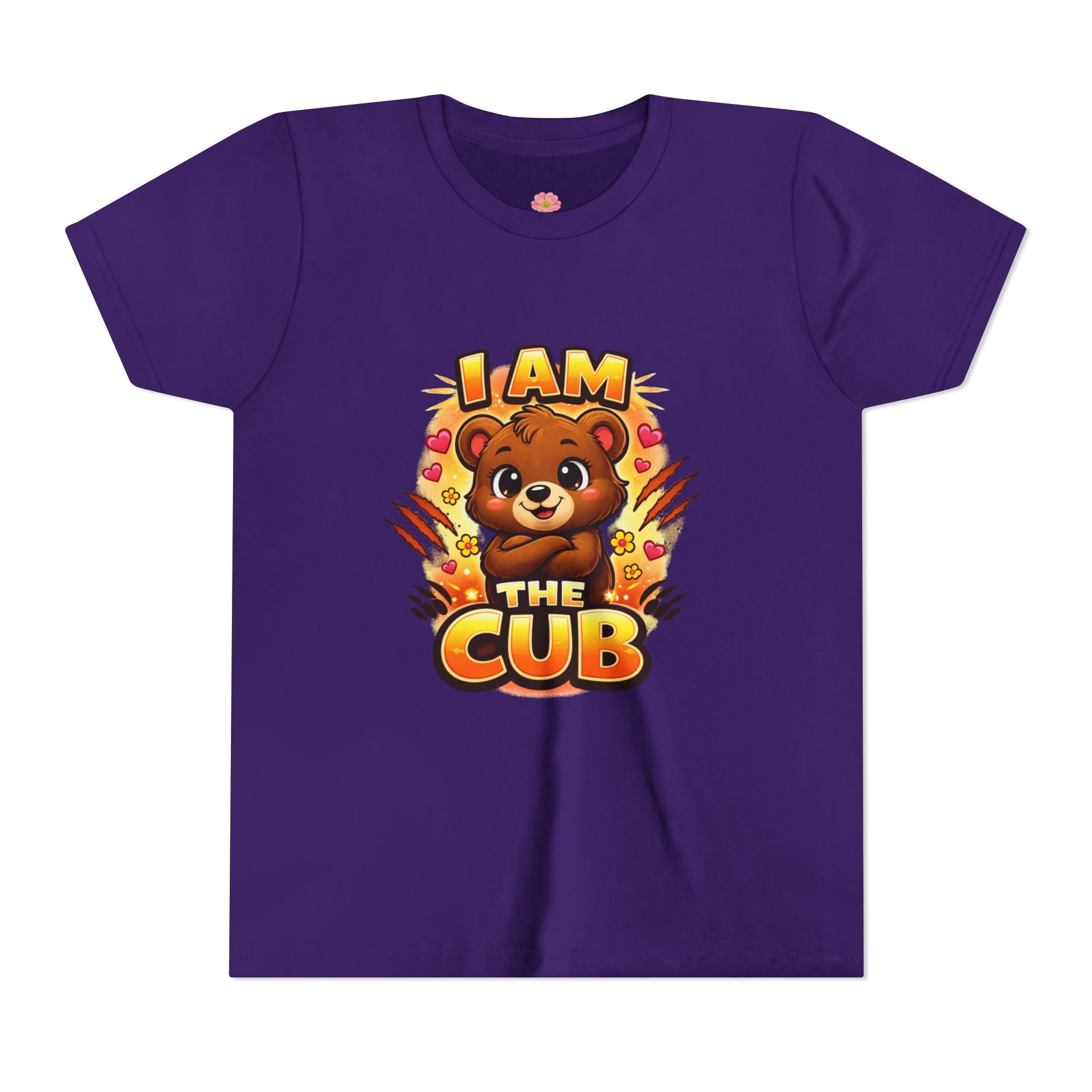 Youth Tee — "I Am the Bear" Mama Bear Matching Shirt
