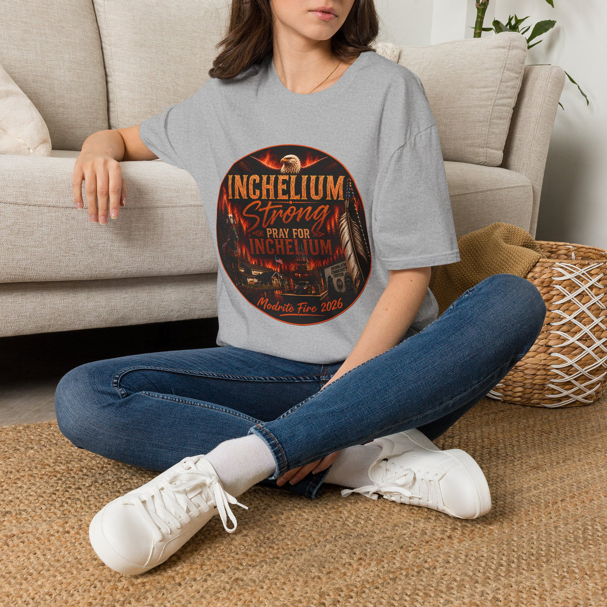 T-Shirt — Inchelium Strong Pray For Inchelium