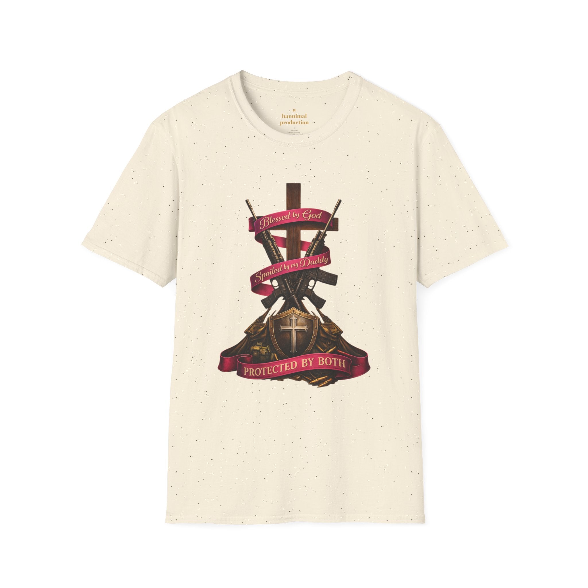 Blessed by God, Spoiled by My Daddy — Father Daughter T-Shirt