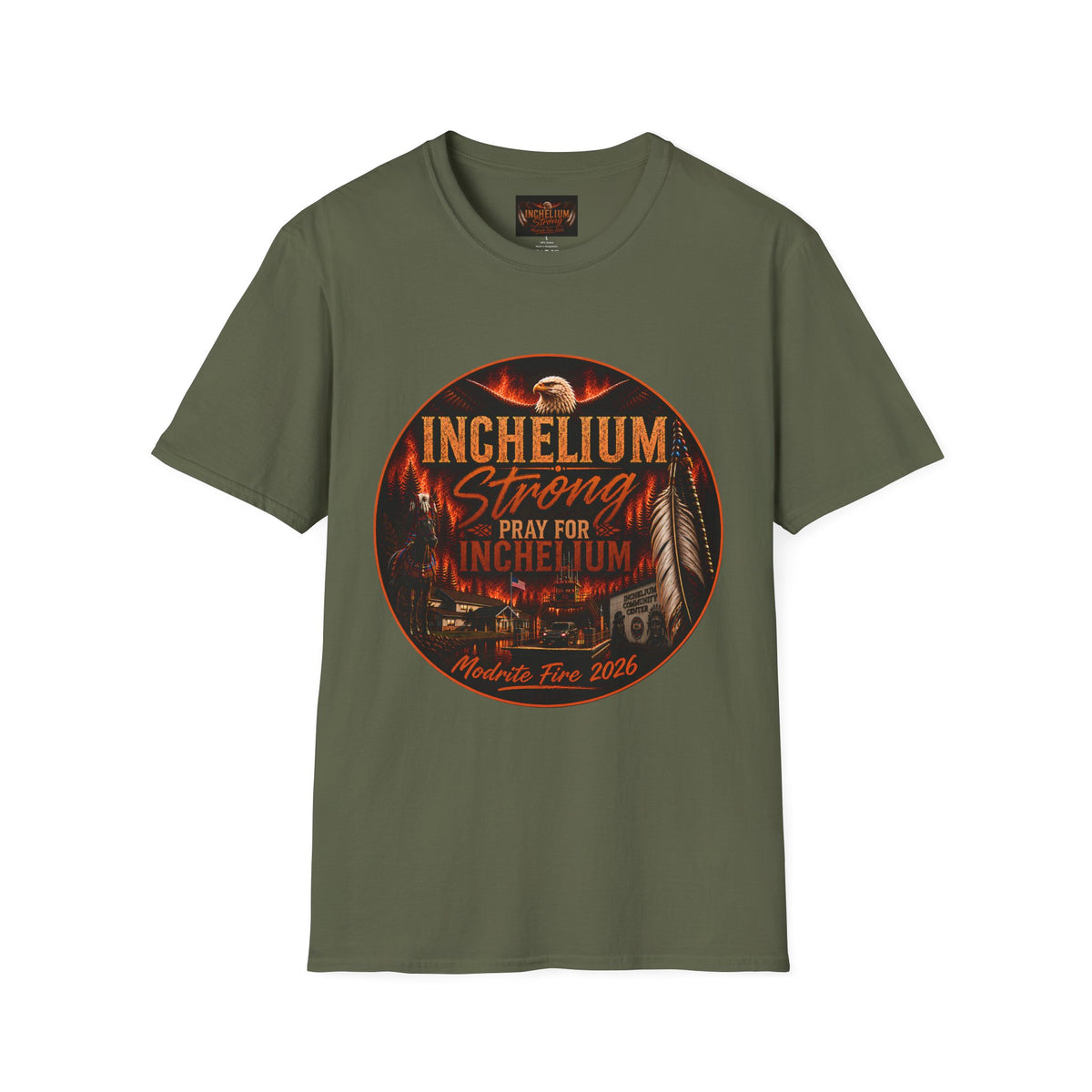 T-Shirt — Inchelium Strong Pray For Inchelium