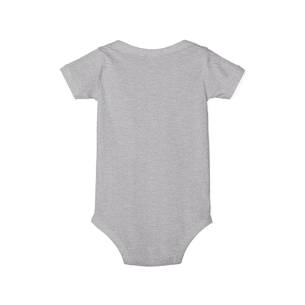 Infant Onesie — "You Are Loved" Woodland Bear Hugging Moon