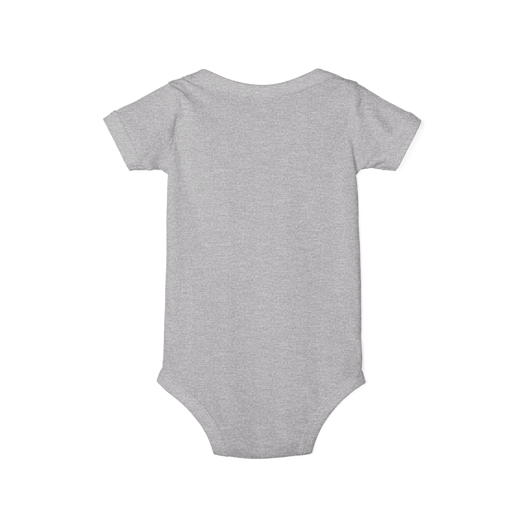 Infant Onesie — "You Are Loved" Woodland Bear Hugging Moon