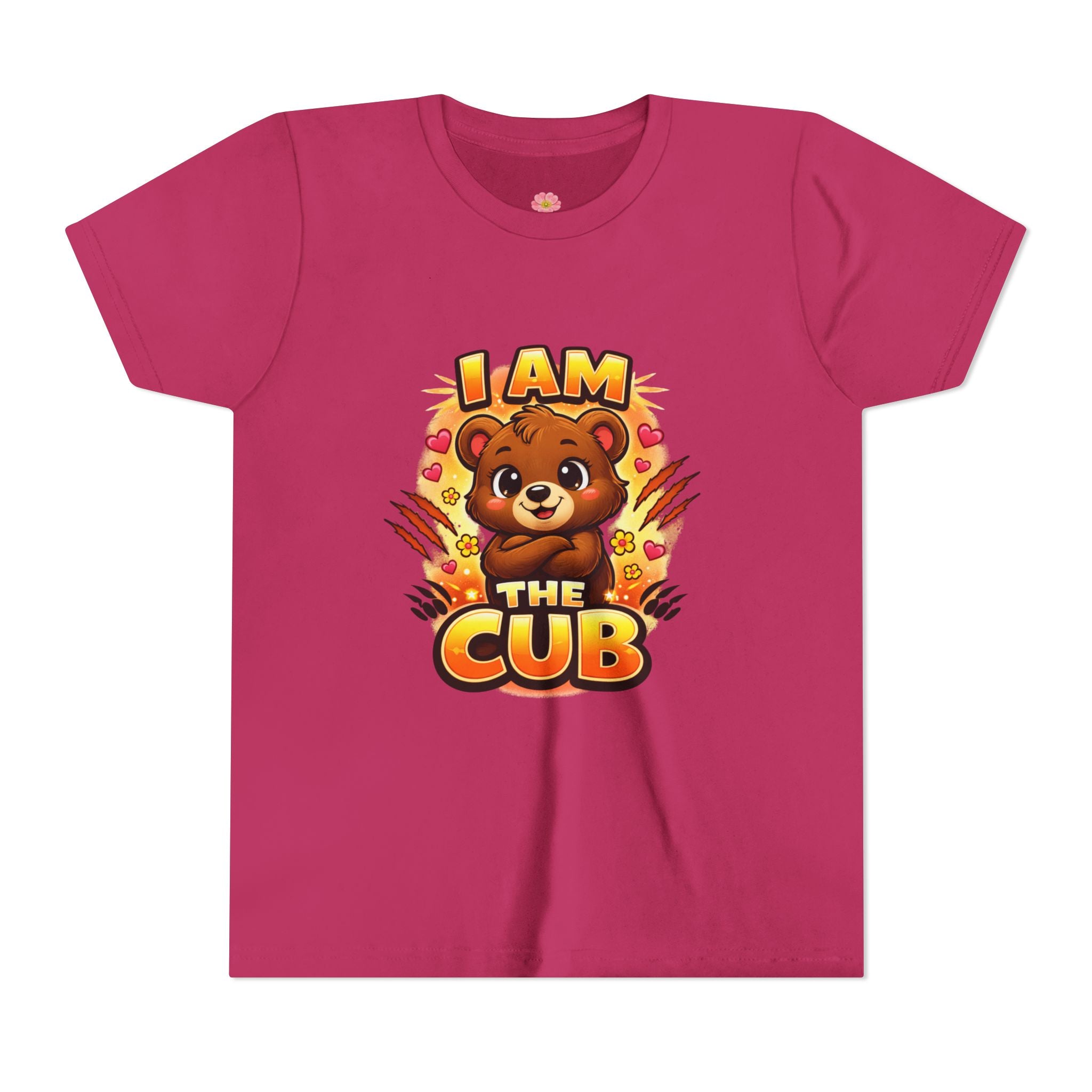 Youth Tee — "I Am the Bear" Mama Bear Matching Shirt