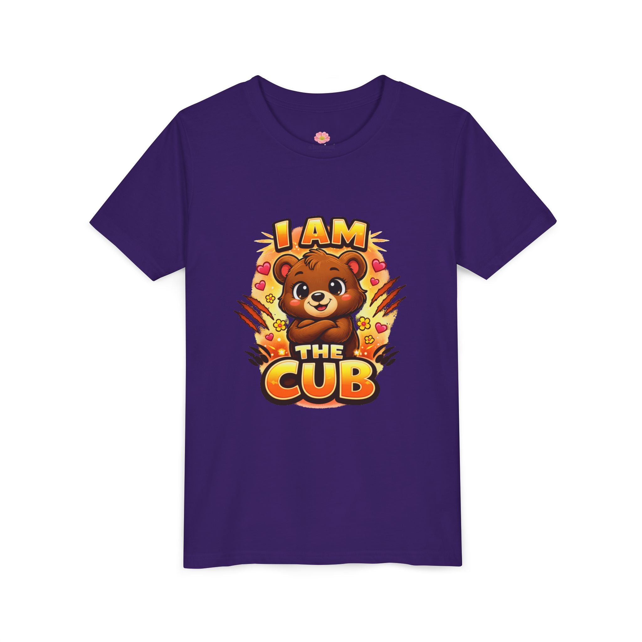 Youth Tee — "I Am the Bear" Mama Bear Matching Shirt