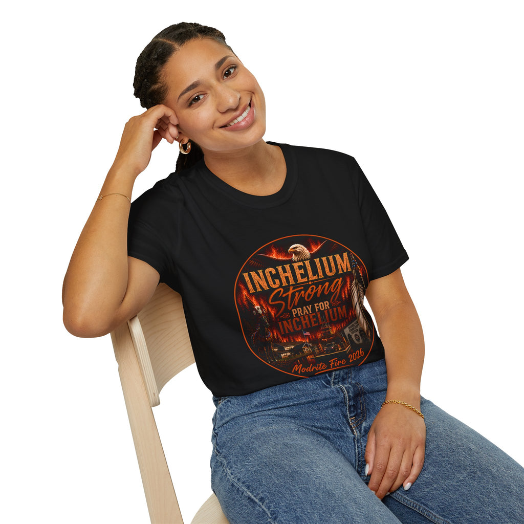 T-Shirt — Inchelium Strong Pray For Inchelium Eagles Fire Relief