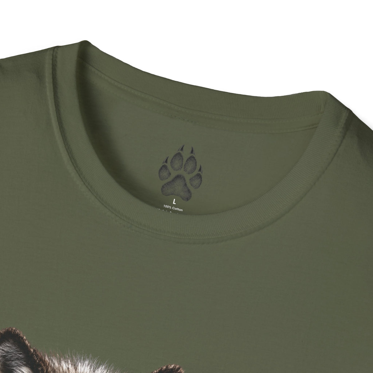 Wolf Pack T-Shirt — Realistic Double Wolf Graphic Tee