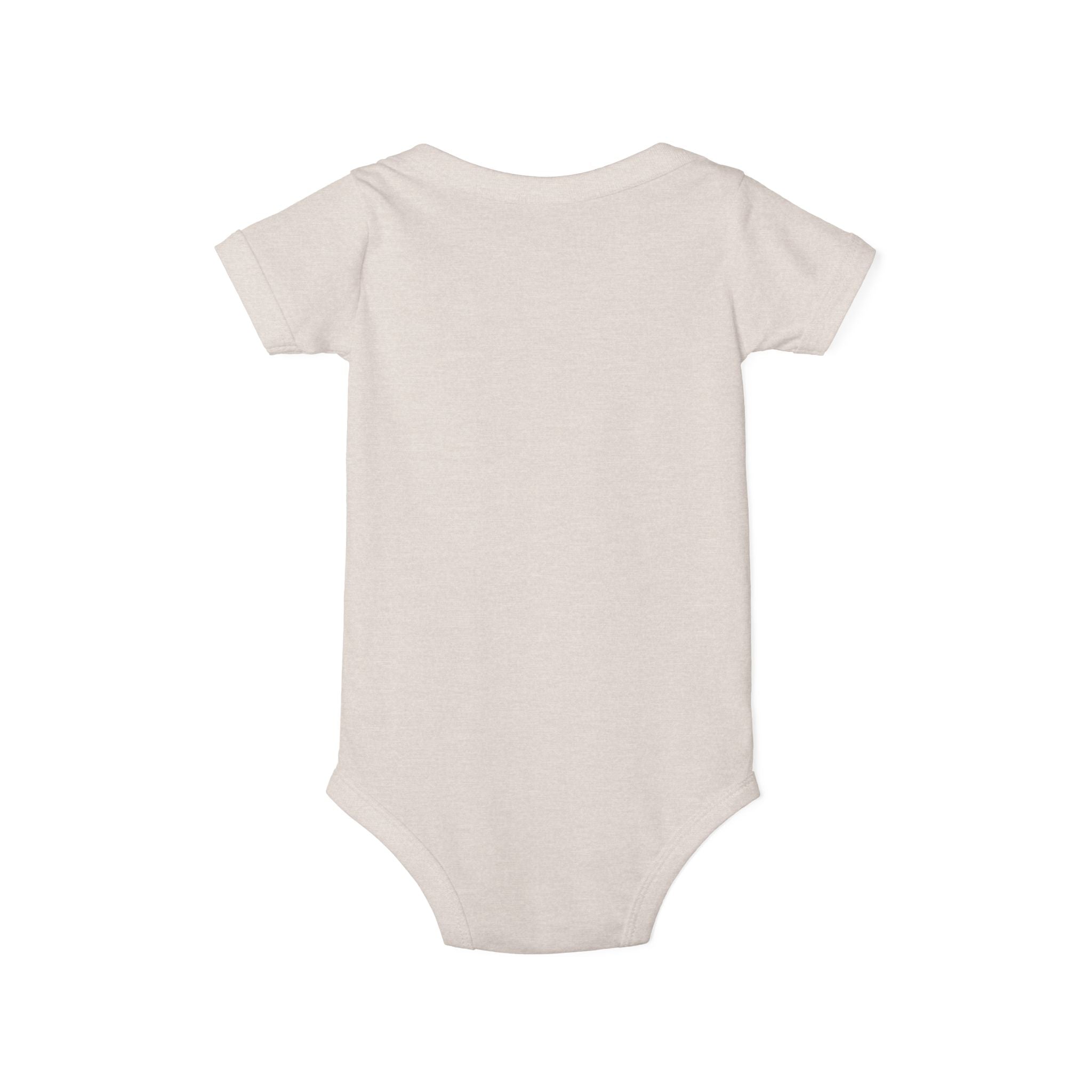 Infant Onesie — "You Are Loved" Woodland Bear Hugging Moon