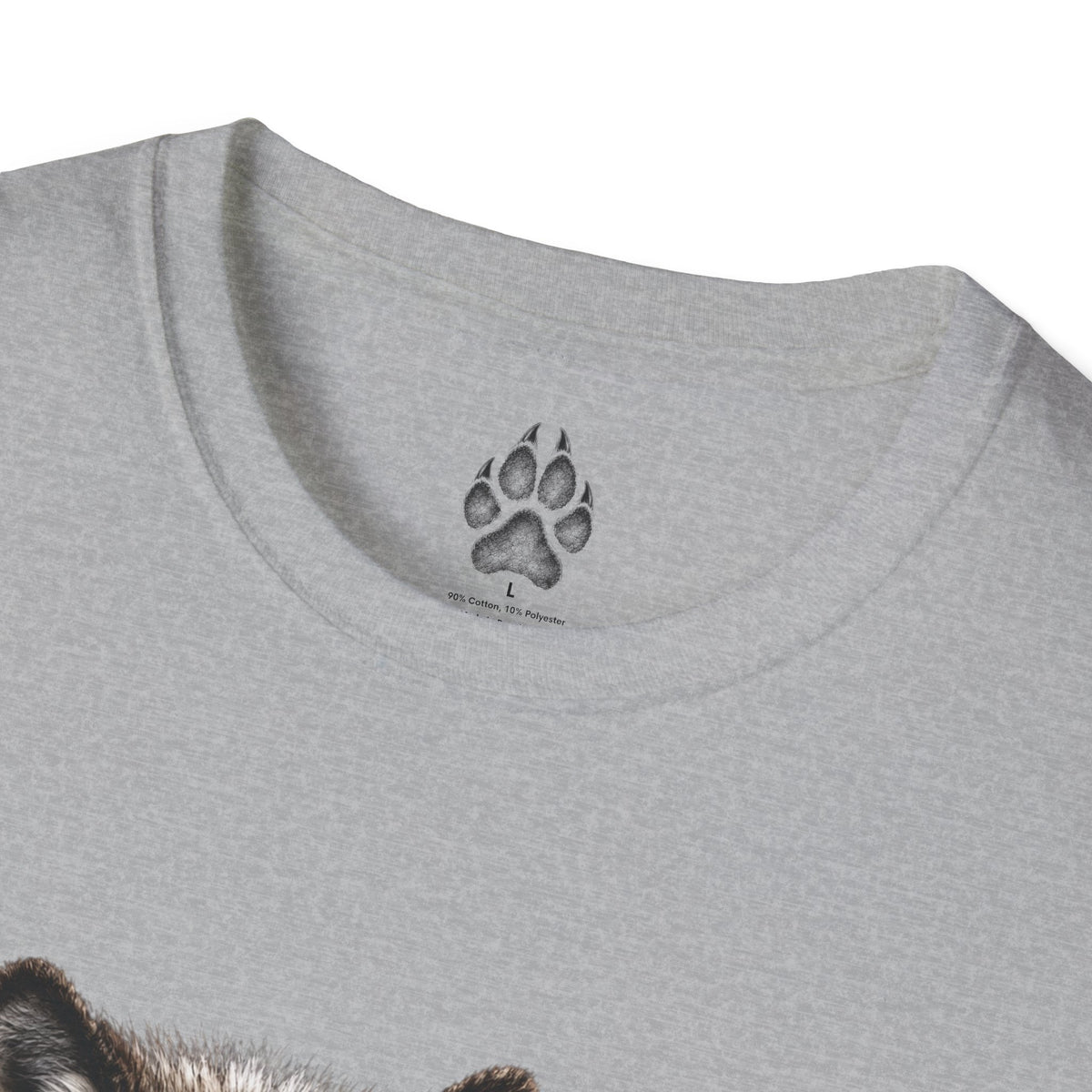 Wolf Pack T-Shirt — Realistic Double Wolf Graphic Tee
