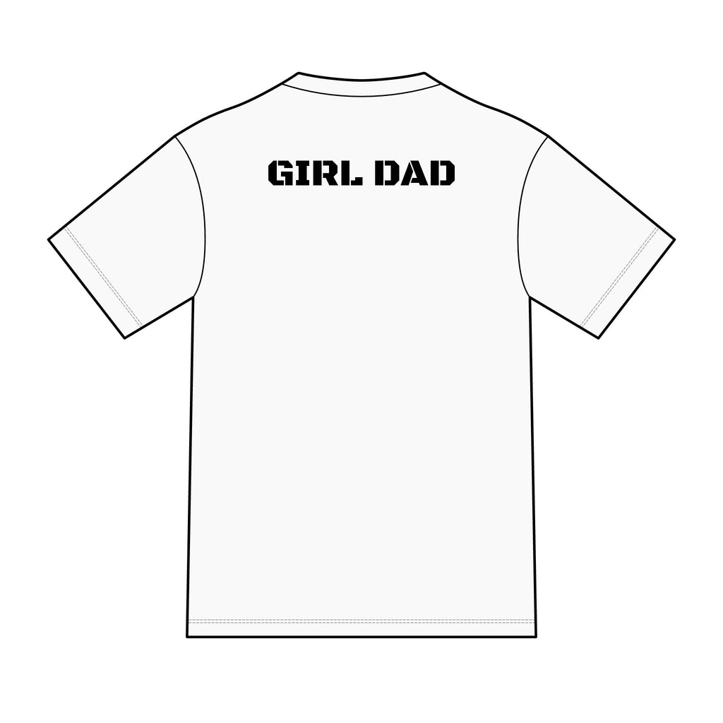 Girl Dad T-Shirt — "Ready to Protect His Daughter for Life" Proud Father Tee