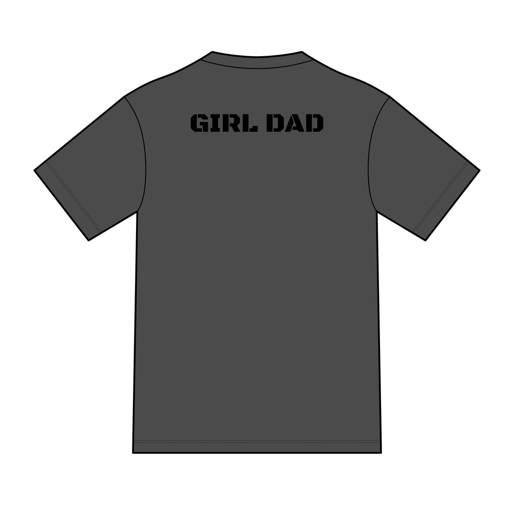 Girl Dad T-Shirt — "Ready to Protect His Daughter for Life" Proud Father Tee