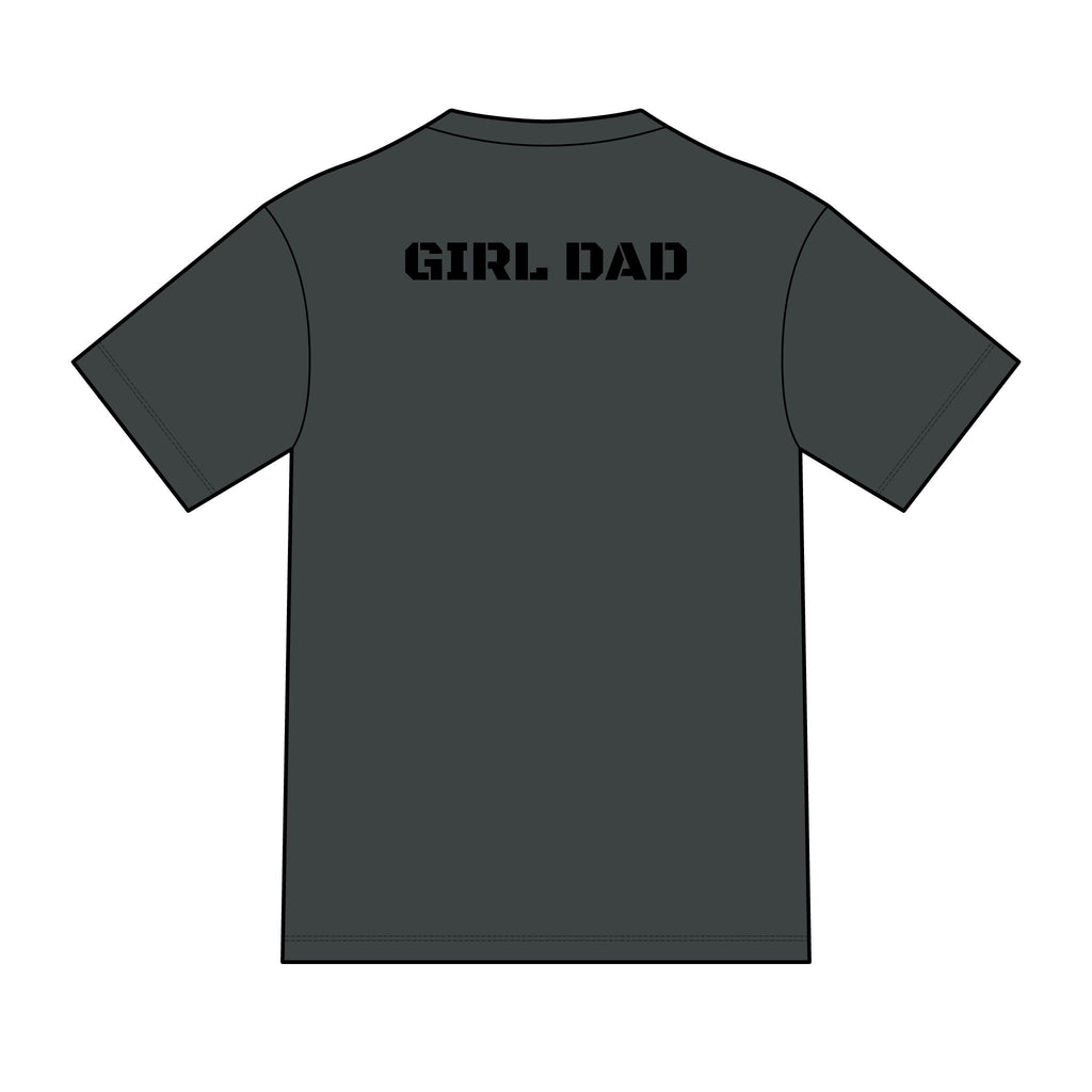 Girl Dad T-Shirt — "Ready to Protect His Daughter for Life" Proud Father Tee