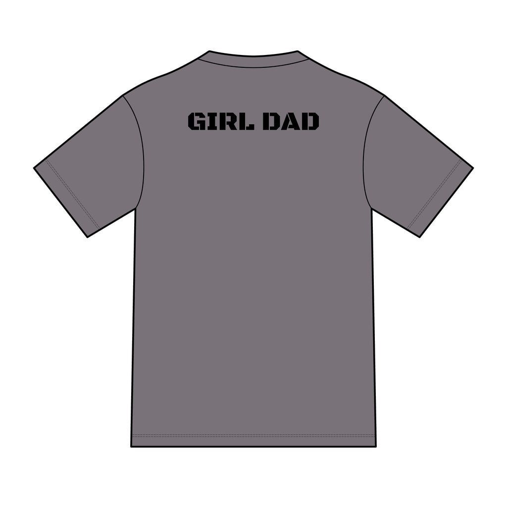 Girl Dad T-Shirt — "Ready to Protect His Daughter for Life" Proud Father Tee