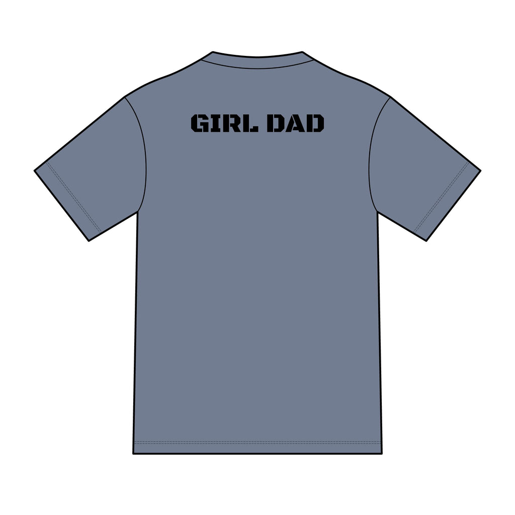 Girl Dad T-Shirt — "Ready to Protect His Daughter for Life" Proud Father Tee