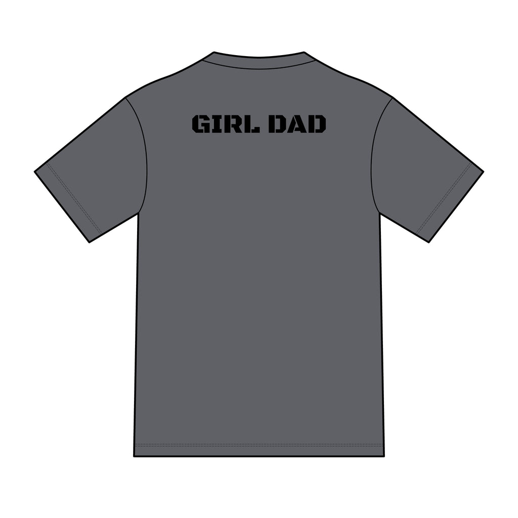 Girl Dad T-Shirt — "Ready to Protect His Daughter for Life" Proud Father Tee