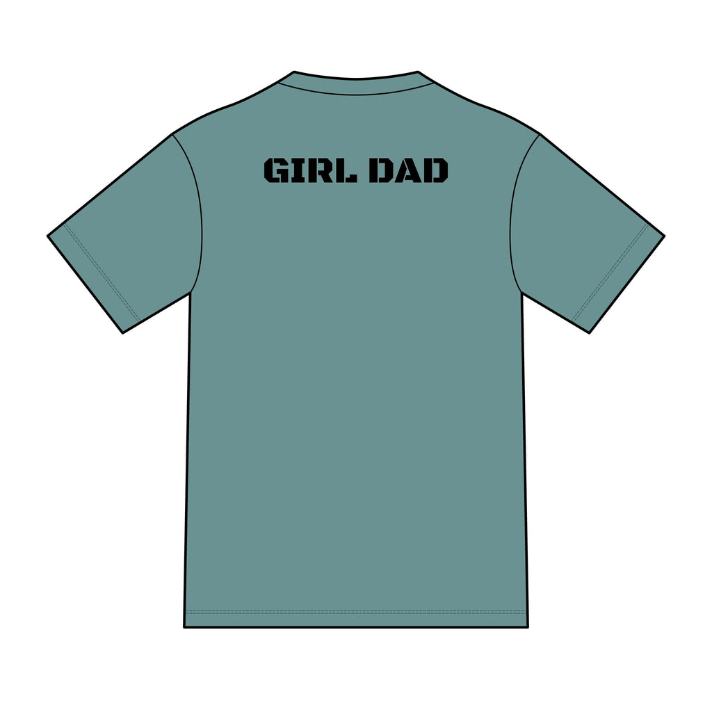 Girl Dad T-Shirt — "Ready to Protect His Daughter for Life" Proud Father Tee