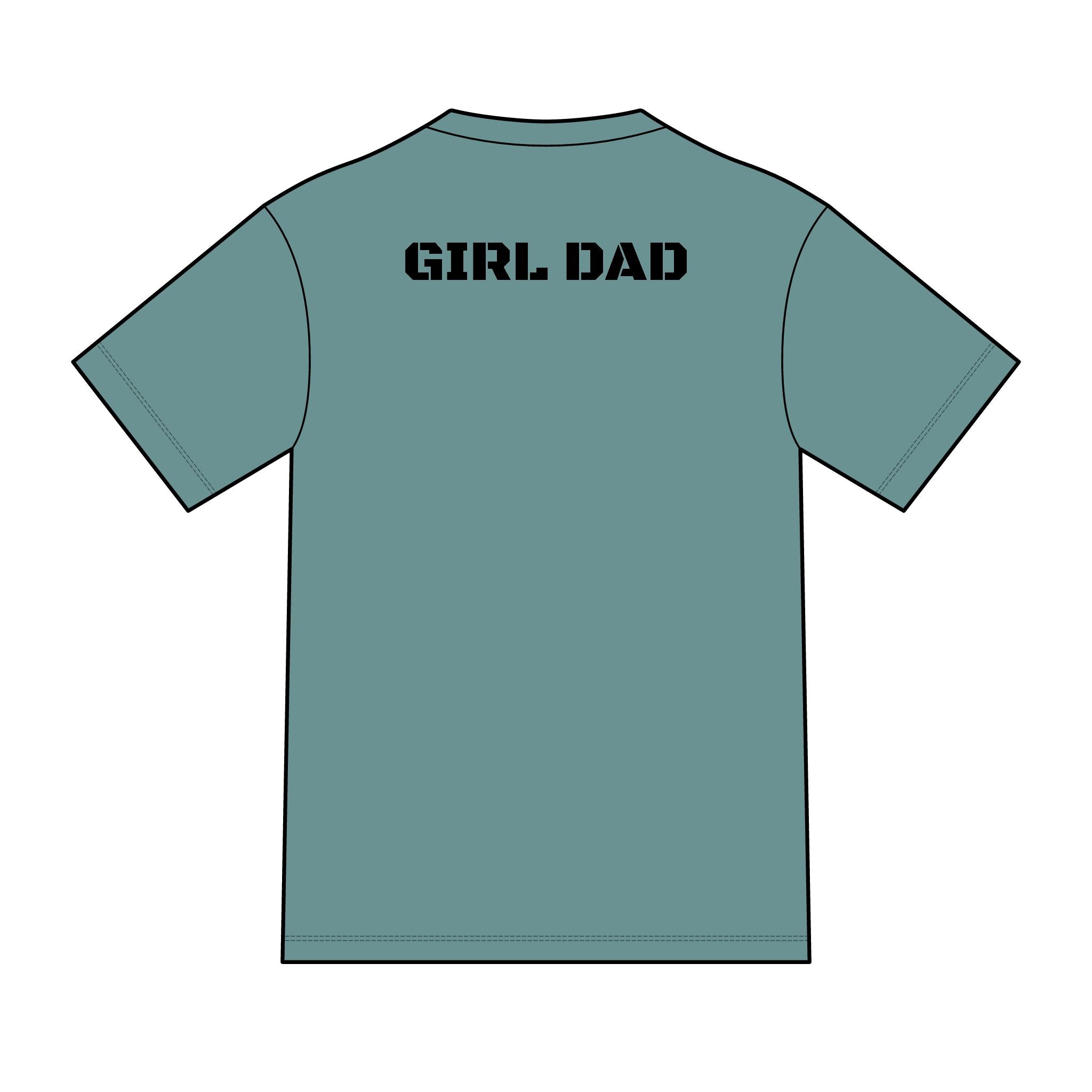 Girl Dad T-Shirt — "Ready to Protect His Daughter for Life" Proud Father Tee