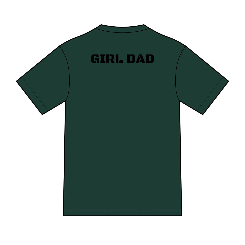 Girl Dad T-Shirt — "Ready to Protect His Daughter for Life" Proud Father Tee