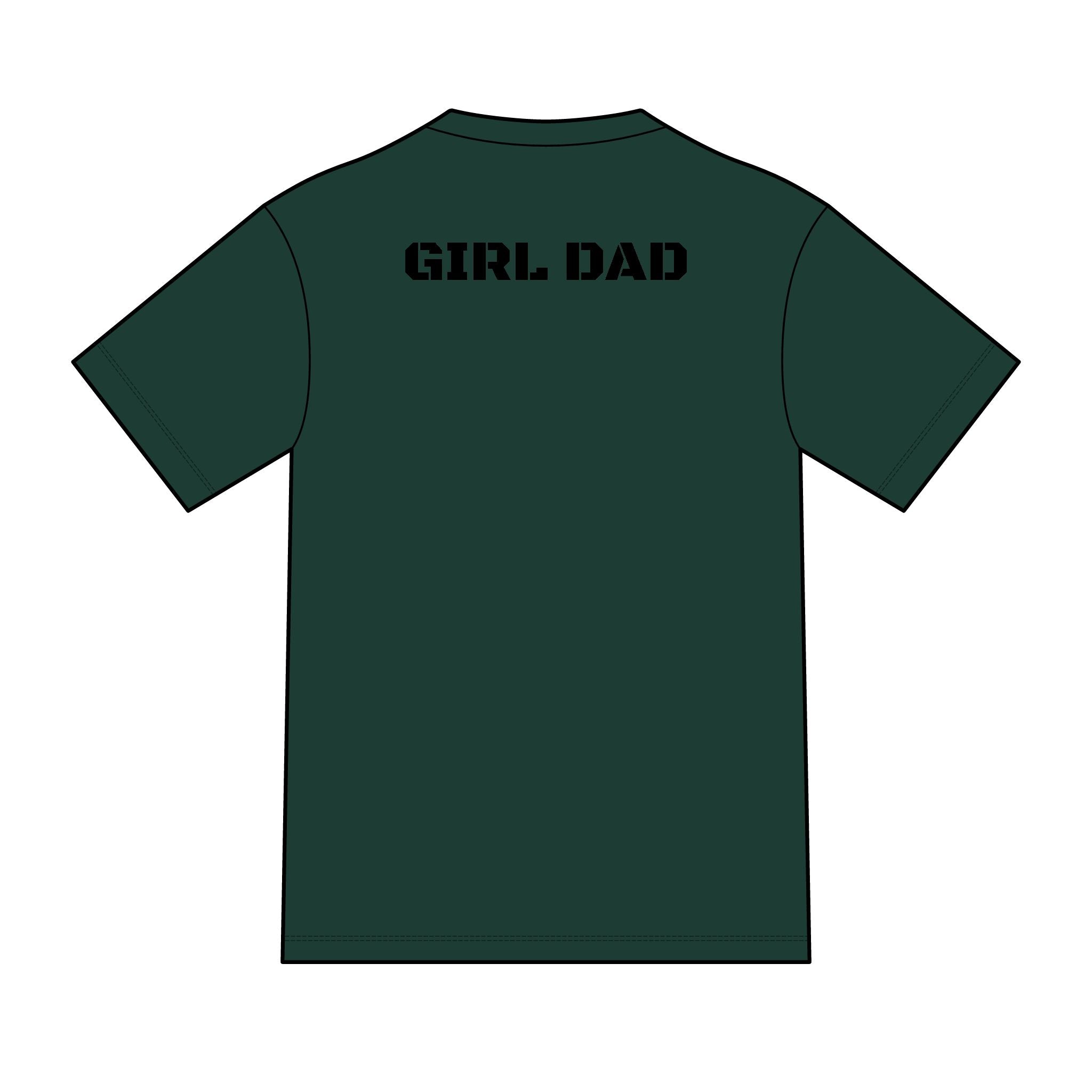 Girl Dad T-Shirt — "Ready to Protect His Daughter for Life" Proud Father Tee