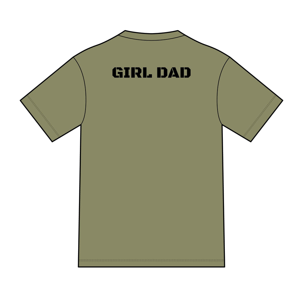 Girl Dad T-Shirt — "Ready to Protect His Daughter for Life" Proud Father Tee