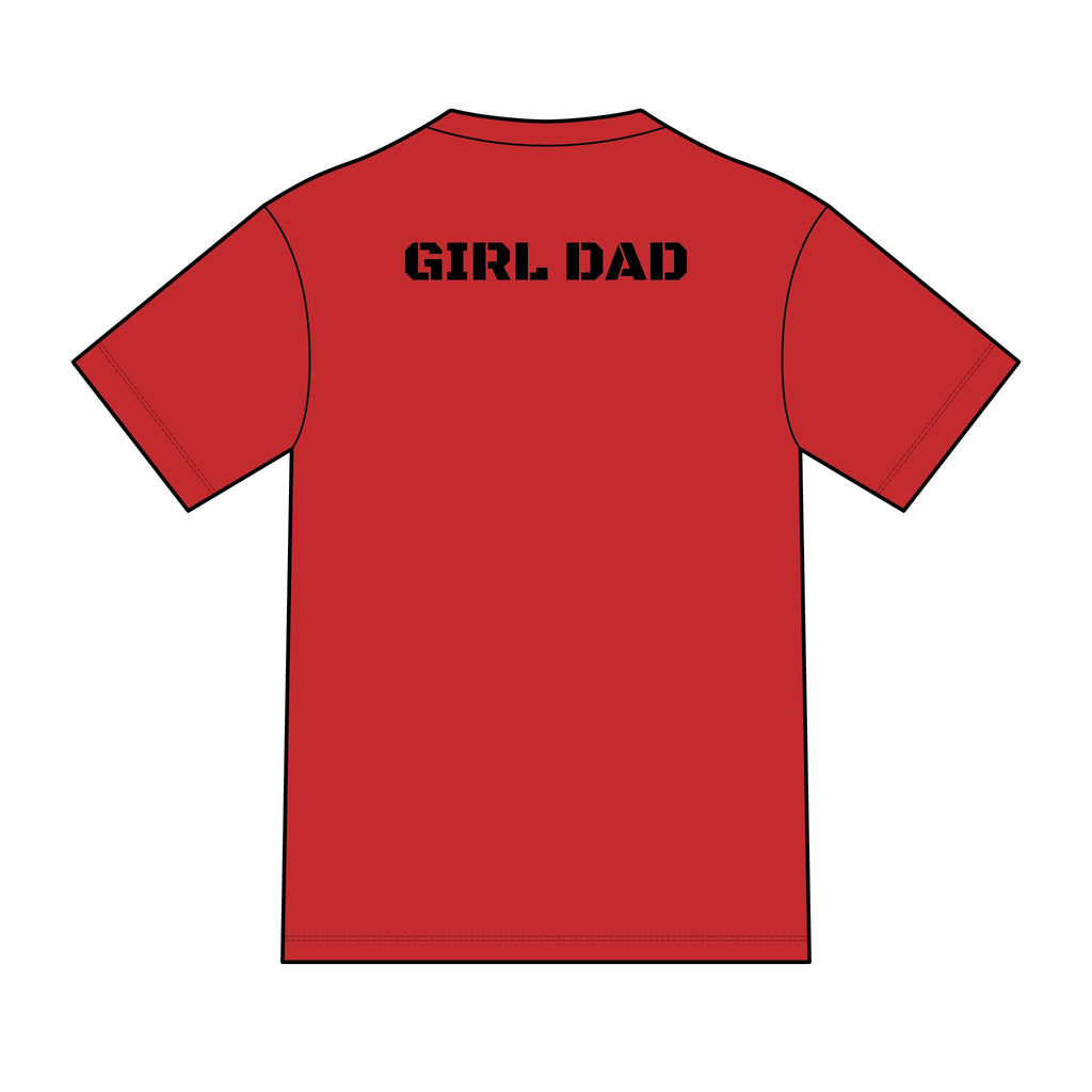 Girl Dad T-Shirt — "Ready to Protect His Daughter for Life" Proud Father Tee