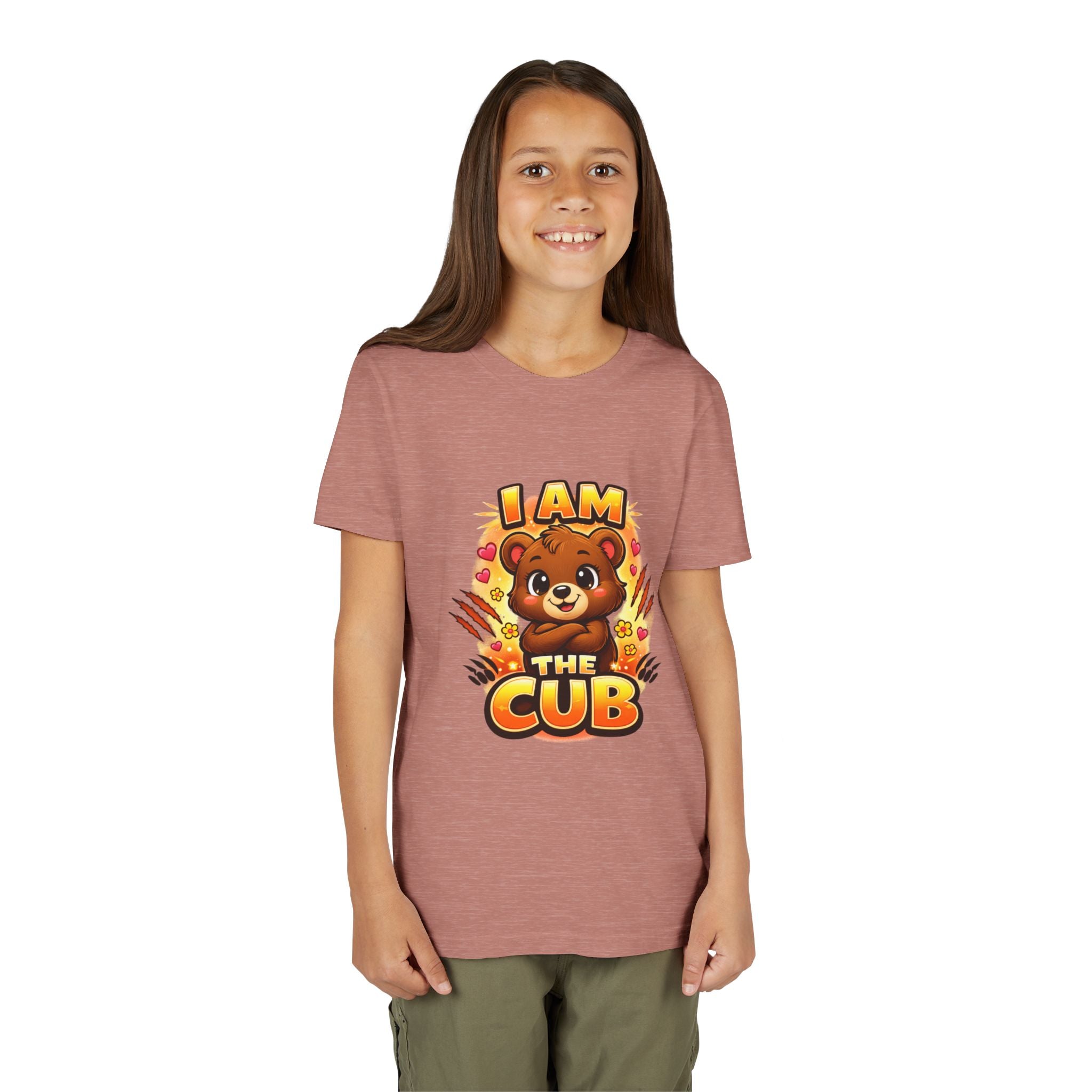 Youth Tee — "I Am the Bear" Mama Bear Matching Shirt