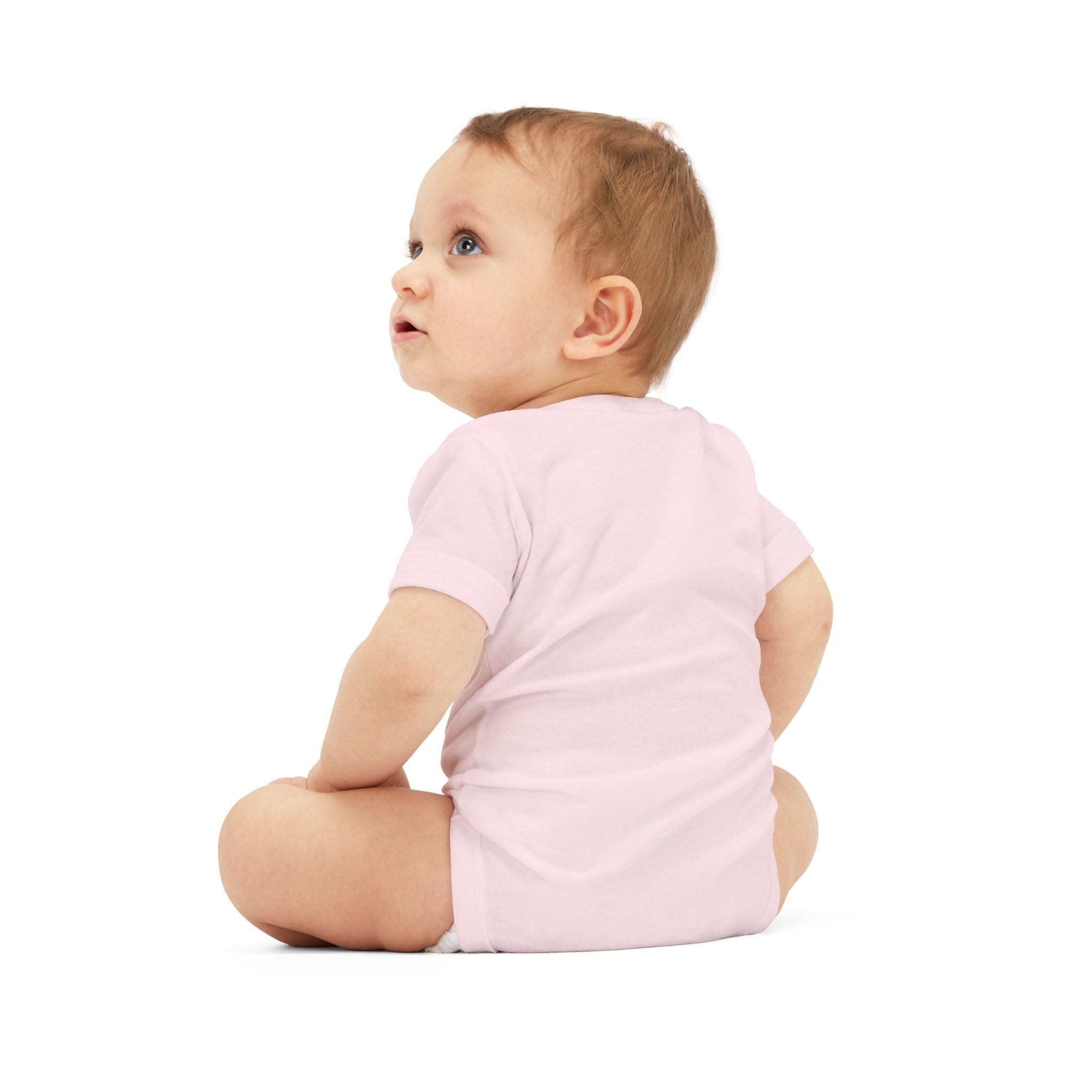 Infant One-Piece — "You Are Loved" with Silly Handstand Bear